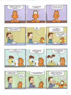 Extrait de Garfield (Dargaud) -77- Le Repos du greffier