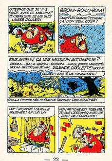 Extrait de Mini-récits et stripbooks Spirou -MR1273- Retour de flamme