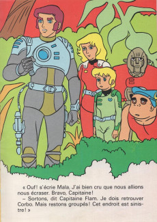 Extrait de Capitaine Flam (Télé-librairie des deux coqs d'or) - La planète des géants