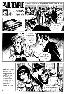 Extrait de Colecção Lince -5- Paul Temple, O Caso da Loura