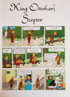 Extrait de Tintin (The Adventures of) -8a1959- King Ottokar's Scepter
