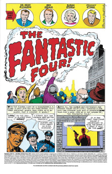 Extrait de Fantastic Four Vol.1 (1961) -1- Issue #1