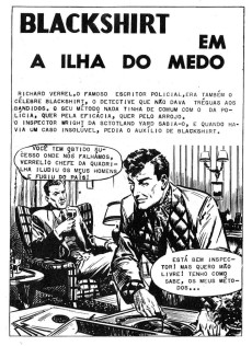 Extrait de O Falcão (Serie 2) -58- Blackshirt, A Ilha do Medo