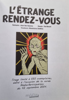 Extrait de Blake et Mortimer (Les Aventures de) -15TL3- L'étrange rendez-vous