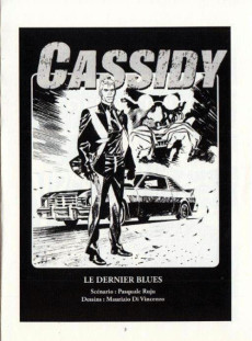 Extrait de Cassidy -1- Le dernier Blues