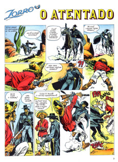 Extrait de Zorro (en portugais - Edinter) -INT- Antologia Zorro