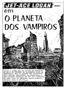 Extrait de Falcão (O) (Serie 2) -124- Jet-Ace Logan, O Planeta dos Vampiros