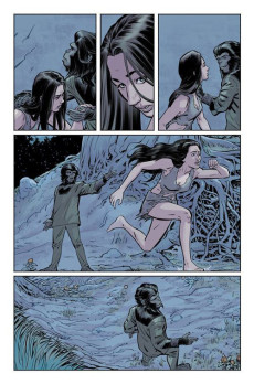 Extrait de La planète des singes (Panini Comics) - La menace de la Planète des singes