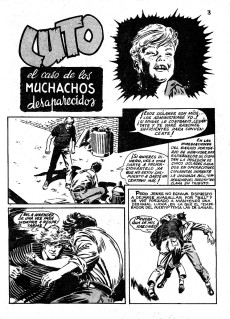 Extrait de Cuto (en espagnol) -1- El caso de los muchachos desaparecidos