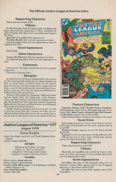 Extrait de Official Justice League of America Index (1986) -5- Issue #5