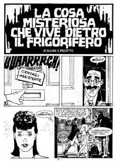 Extrait de Dylan Dog presenta Groucho -1- La Cosa misteriosa che vive dietro il frigorifero