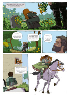 Extrait de Clássicos da Literatura Portuguesa em BD -14- Menina e moça