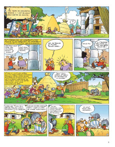 Extrait de Astérix (Hachette) -7ES2025- Le combats des Chefs