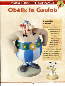 Extrait de Astérix (Collection Atlas - Statuettes) -3- Obélix l'ami fidèle et Idéfix