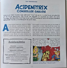 Extrait de Astérix (Hachette - La boîte des irréductibles) -32Bis- Acidenitrix dans le Grand Fossé