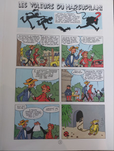 Extrait de Spirou et Fantasio -5C1994/01- Les voleurs du Marsupilami