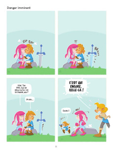 Extrait de Ze legend of Zelgag