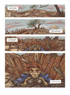 Extrait de Les guerres Légumières -1- Dans la gueule du loup
