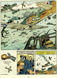 Extrait de Biggles -4- La bataille d'Angleterre