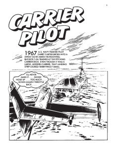 Extrait de Commando (D.C Thompson - 1961) -5154- Carrier Pilot