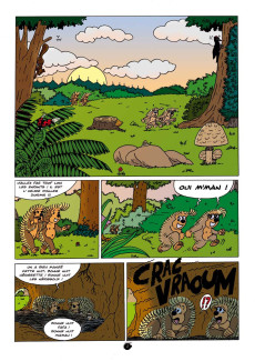 Extrait de Néris le hérisson -2- Les monstres de la forêt