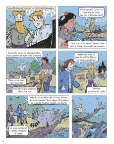 Extrait de En terres iroquoises !