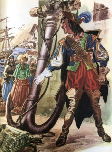 Extrait de Les grands classiques illustrés -27- Le Corsaire Rouge