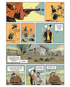Extrait de Lucky Luke (vu par...) -7- Dakota 1880