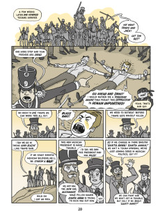 Extrait de Nathan Hale's Hazardous Tales -6- Alamo All-Stars: A Texas Tale