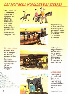 Extrait de Il était une fois l'homme -21- Les conquêtes de Gengis Khan