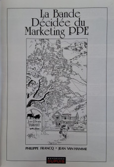 Extrait de Largo Winch -HS00- La bande décidée du marketing PPE