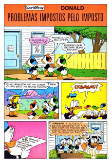 Extrait de Pato Donald -132- Problemas impostos pelo imposto