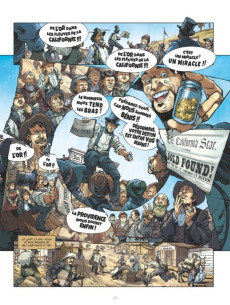 Extrait de La véritable Histoire du Far West (Glénat) -9- La ruée Vers l'Or