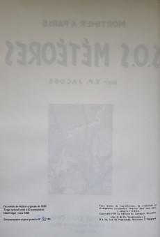 Extrait de Blake et Mortimer (Les aventures de) (Historique) -7Tl1999- S.O.S. Météores - Mortimer à Paris