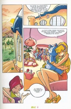 Extrait de Winx Club -3- Les garçons de Rouge Fontaine