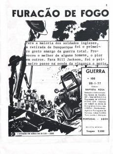 Extrait de Guerra -166- Furacão de fogo