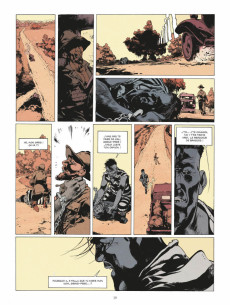 Extrait de Trois touches de noir -2- Au sud, l'agonie