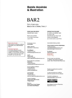 Extrait de (Catalogues) Ventes aux enchères - Daniel Maghen Enchères - Bar2 - Joe Bar Team - 8 juin 2024 - Paris