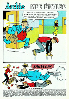 Extrait de Archie (Éditions Héritage - 1970) -104- Mes étoiles