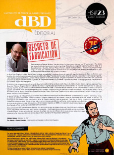 Extrait de Blake et Mortimer (Divers) -2021/12- Secrets de fabrication