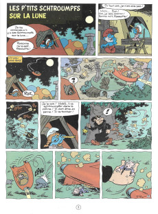Extrait de Les schtroumpfs -Pir2- Les P'tits Schtroumpfs sur la Lune