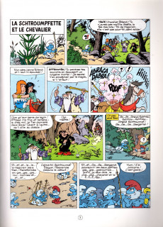 Extrait de Les schtroumpfs -Pir3- La Schtroumpfette et le Chevalier