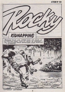 Extrait de Atemi (Aventures et Voyages) -184- Kidnapping