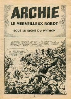 Extrait de Atoll (Jeunesse et Vacances) -110- Sous le signe du python