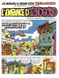 Extrait de Iznogoud -15- L'enfance d'Iznogoud