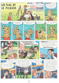 Extrait de Les 4 as -12- Les 4 as et le Picasso volé