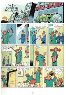 Extrait de Les 4 as -22- Les 4 as et le hold-up de la Big Bank