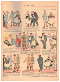 Extrait de Bécassine -3a1926- Bécassine chez les alliés