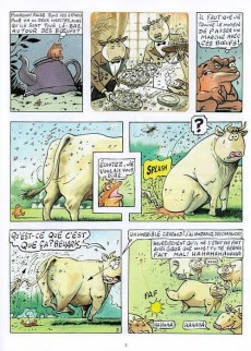 Extrait de La vache -2- À mort l'homme, vive l'ozone