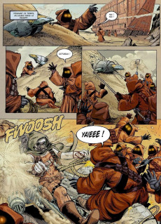 Extrait de Star Wars - BD Magazine / La saga en BD -7- Outlander (3&4/6) - La Légende des Jedi (3e partie) - Kenix Kil La Chute des héros & Une conviction inébranlable